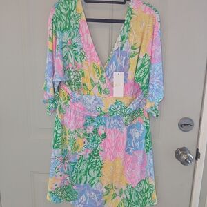 Lilly Pulitzer Multicolor Floral Dress